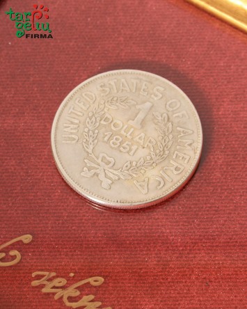 Verslo sėkmei - DOLERIO moneta | Originalios dovanos