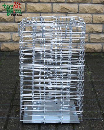 Vazonas GABION Quader Metaliniai vazonai