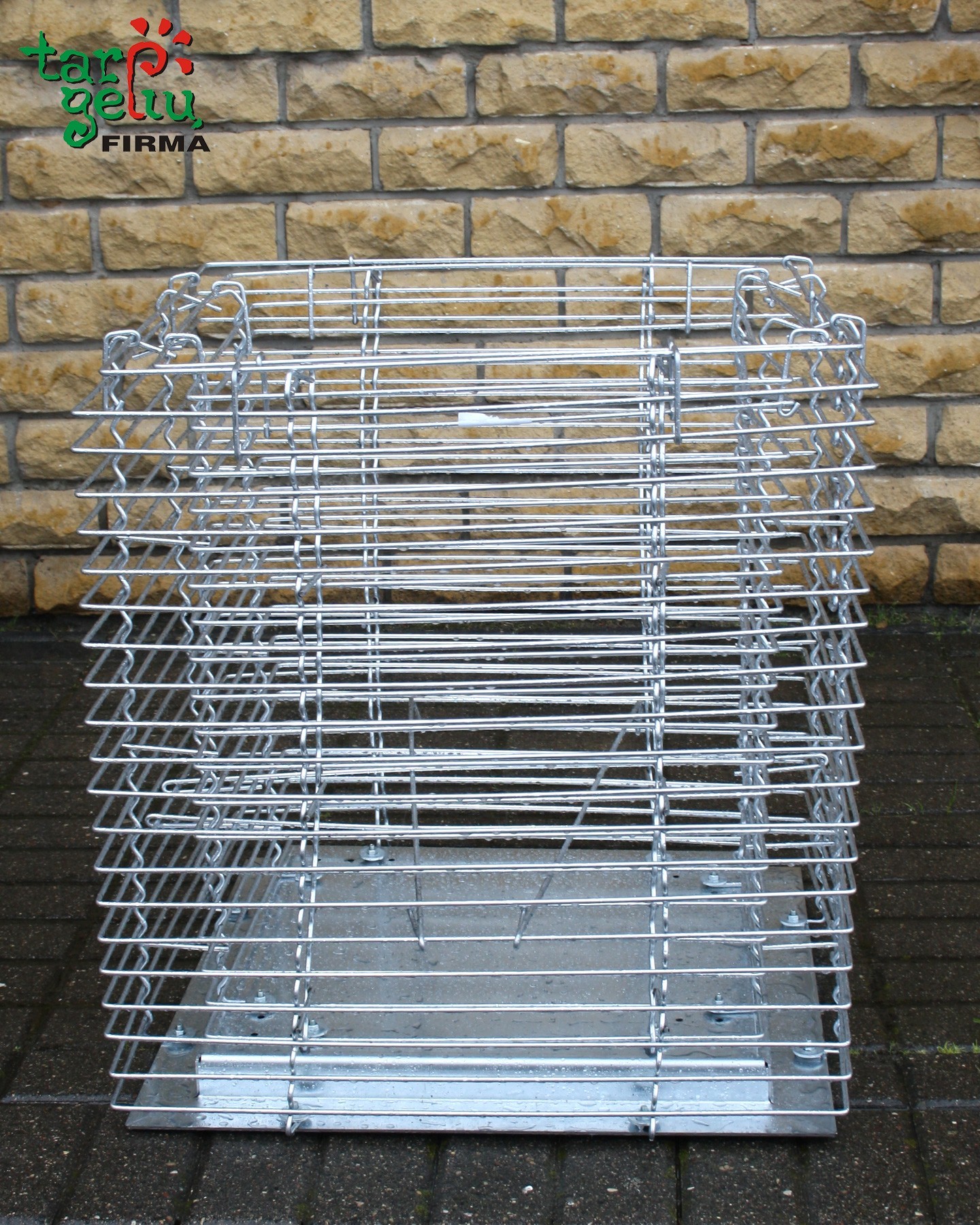 Vazonas GABION Quader Metaliniai vazonai