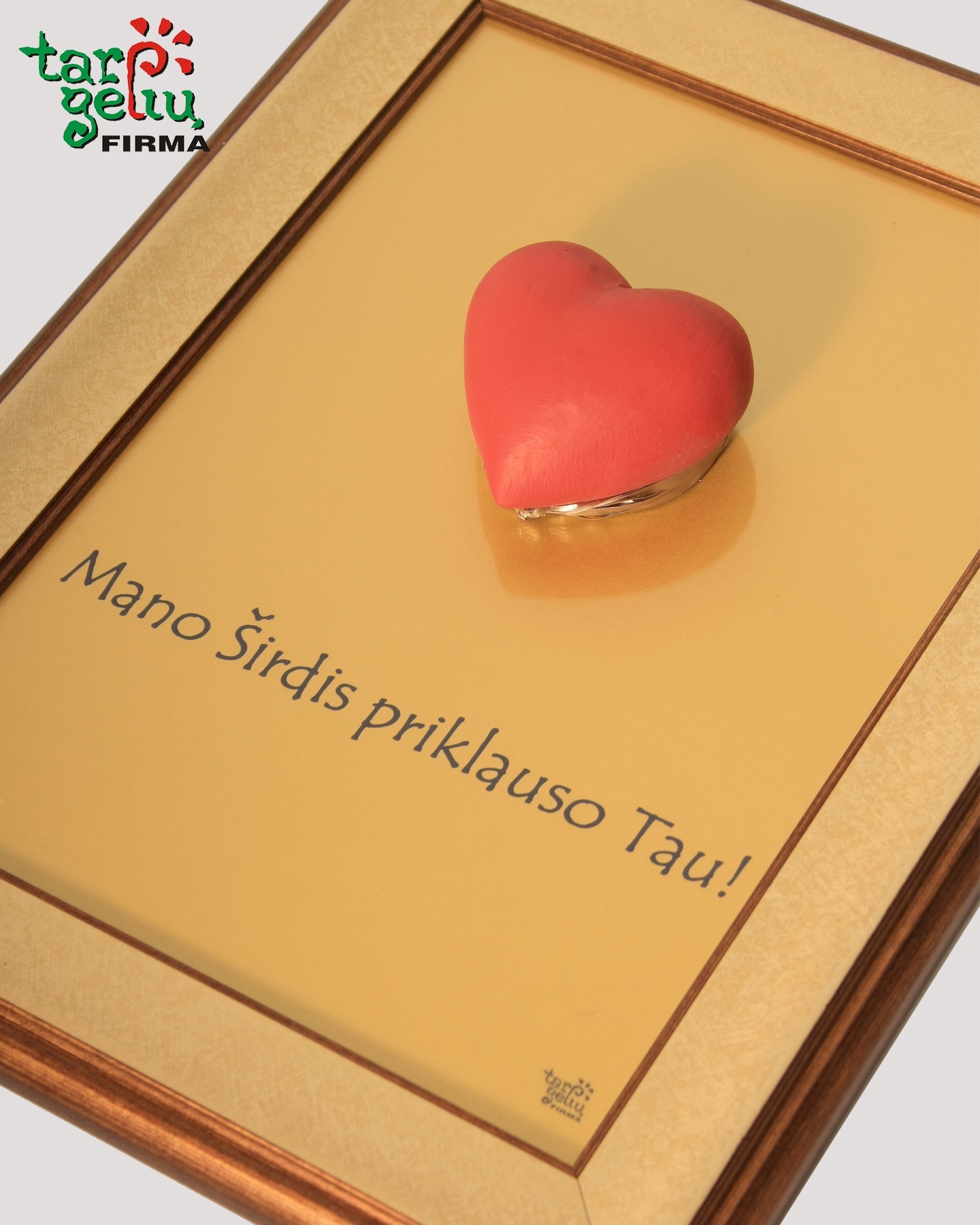 Mano širdis priklauso TAU | Meilės dovanos
