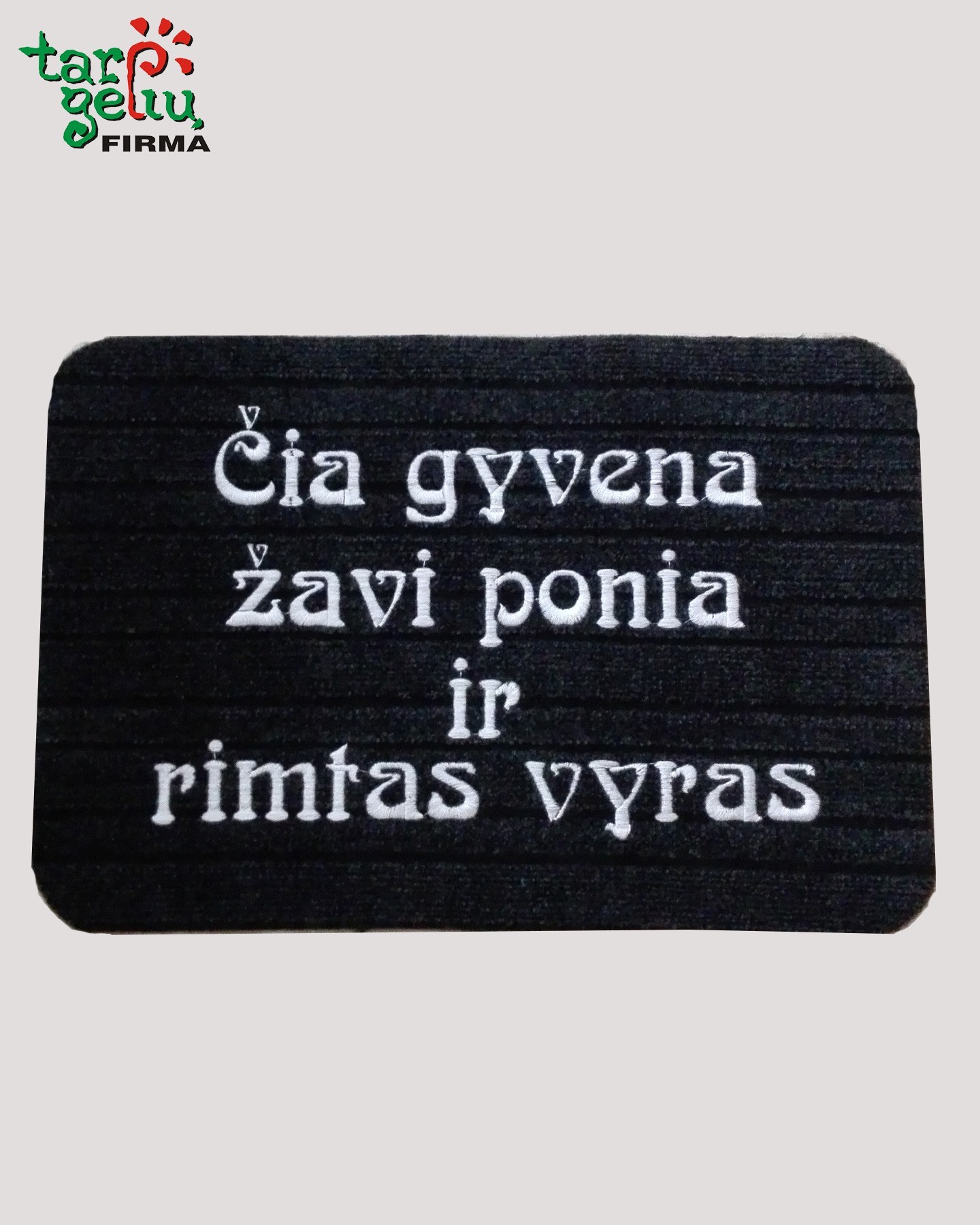 Durų kilimėlis su užrašu | Dovanos