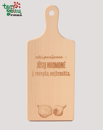 Medinė lentelė GAMINU, KĄ NORIU | Originalios dovanos