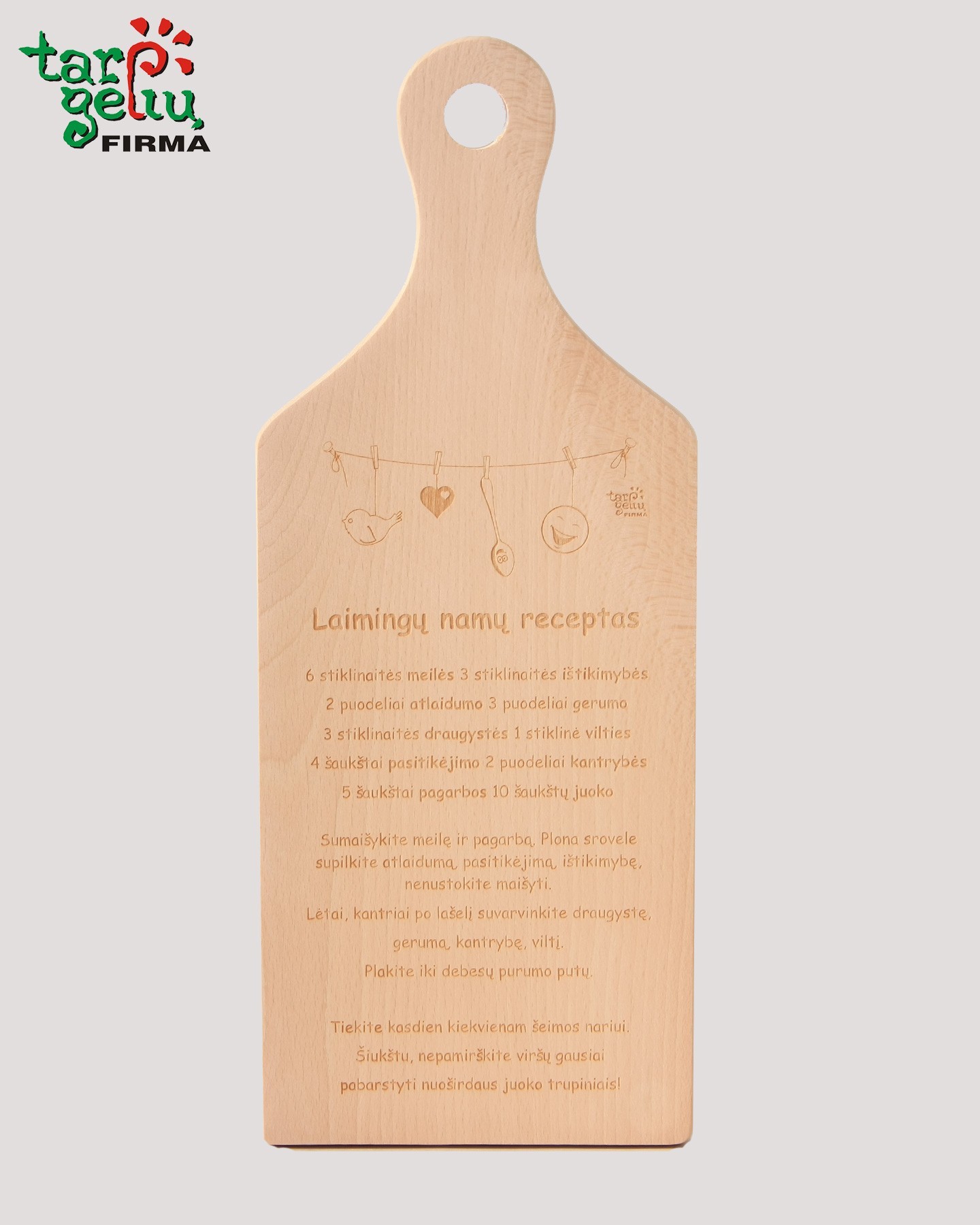 Dovana LAIMINGŲ NAMŲ RECEPTAS | Dovanos 