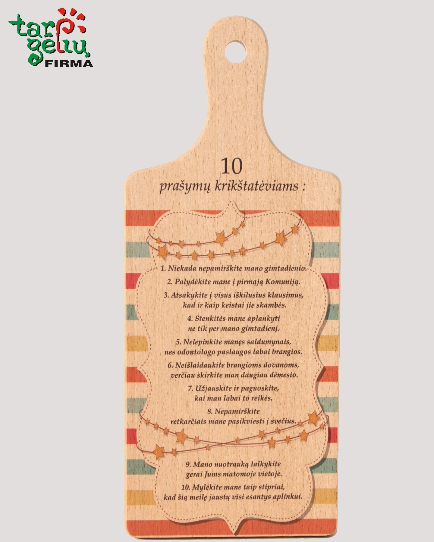 10 prašymų krikštatėviams | Originalios dovanos krikstynoms
