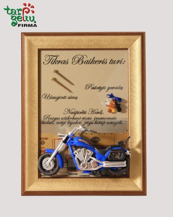 Tikro BAIKERIO gyvenimo tikslai | Dovanos vyrams