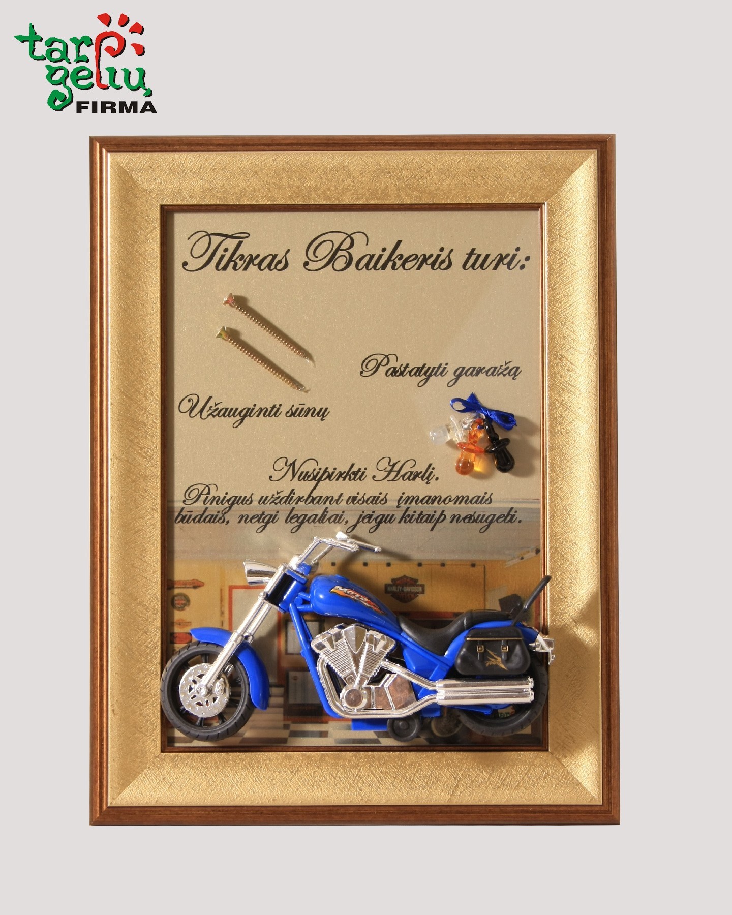 Tikro BAIKERIO gyvenimo tikslai | Dovanos vyrams