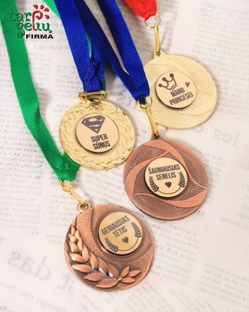 Medalis su užrašu | Dovanos