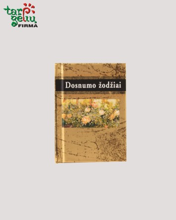 Dovanų knyga "Dosnumo žodžiai" | Dovanos