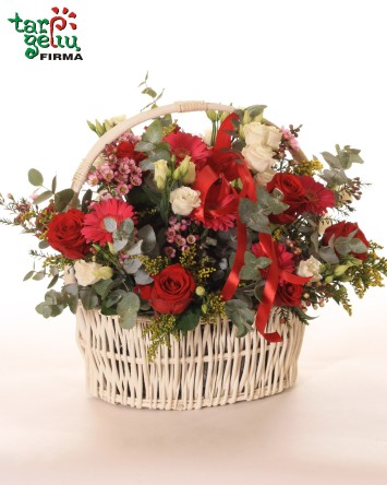 Wonderful Flower Arrangement in Basket | Flowers