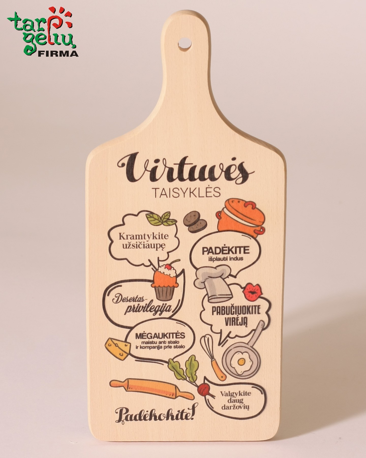 Dovana "Virtuvės taisyklės" | Originalios dovanos