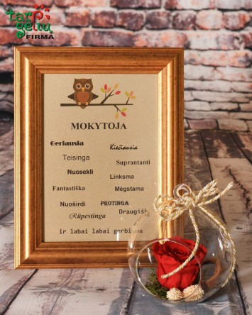 Rėmelis "Mokytojas" | Dovanos