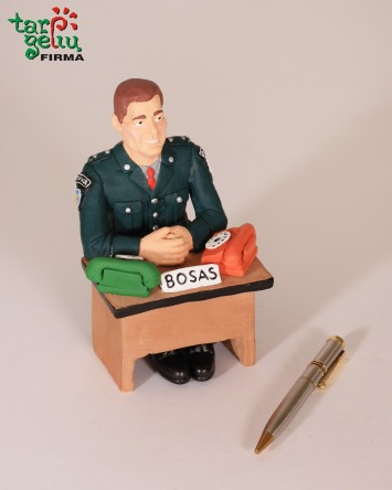 Suvenyras "Policijos komisaras Bosas" | Profesiniai suvenyrai | Dovanos