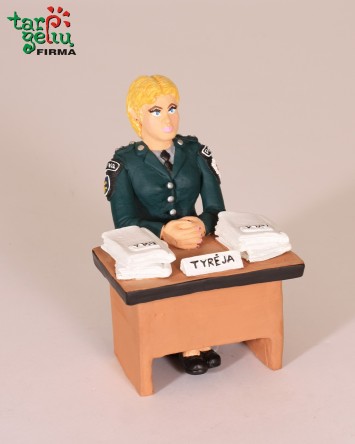 Suvenyras "Policininkė tyrėja" | Profesiniai suvenyrai | Dovanos