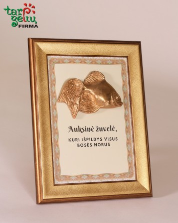 Boso/Bosės auksinė žuvelė | Linksmos dovanos Boso dienai