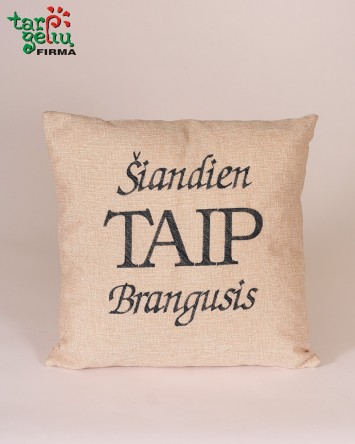 Pagalvėlė "Šiandien TAIP/NE brangusis" | Dovanos