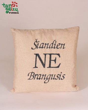 Pagalvėlė "Šiandien TAIP/NE brangusis" | Dovanos