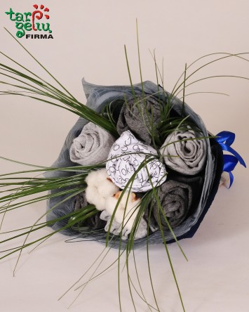 Puokštė vyrui su kojinėmis ir apatiniais | Dovanos vyrams