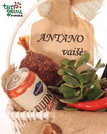 Gumaniškas rinkinys "Antano vaišės". | Dovanų rinkiainiai