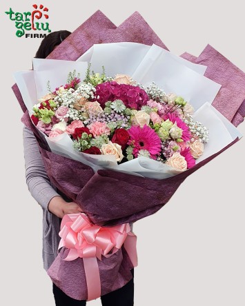 Gigantic bouquet "Sole" | Original Bouquets | Flowers