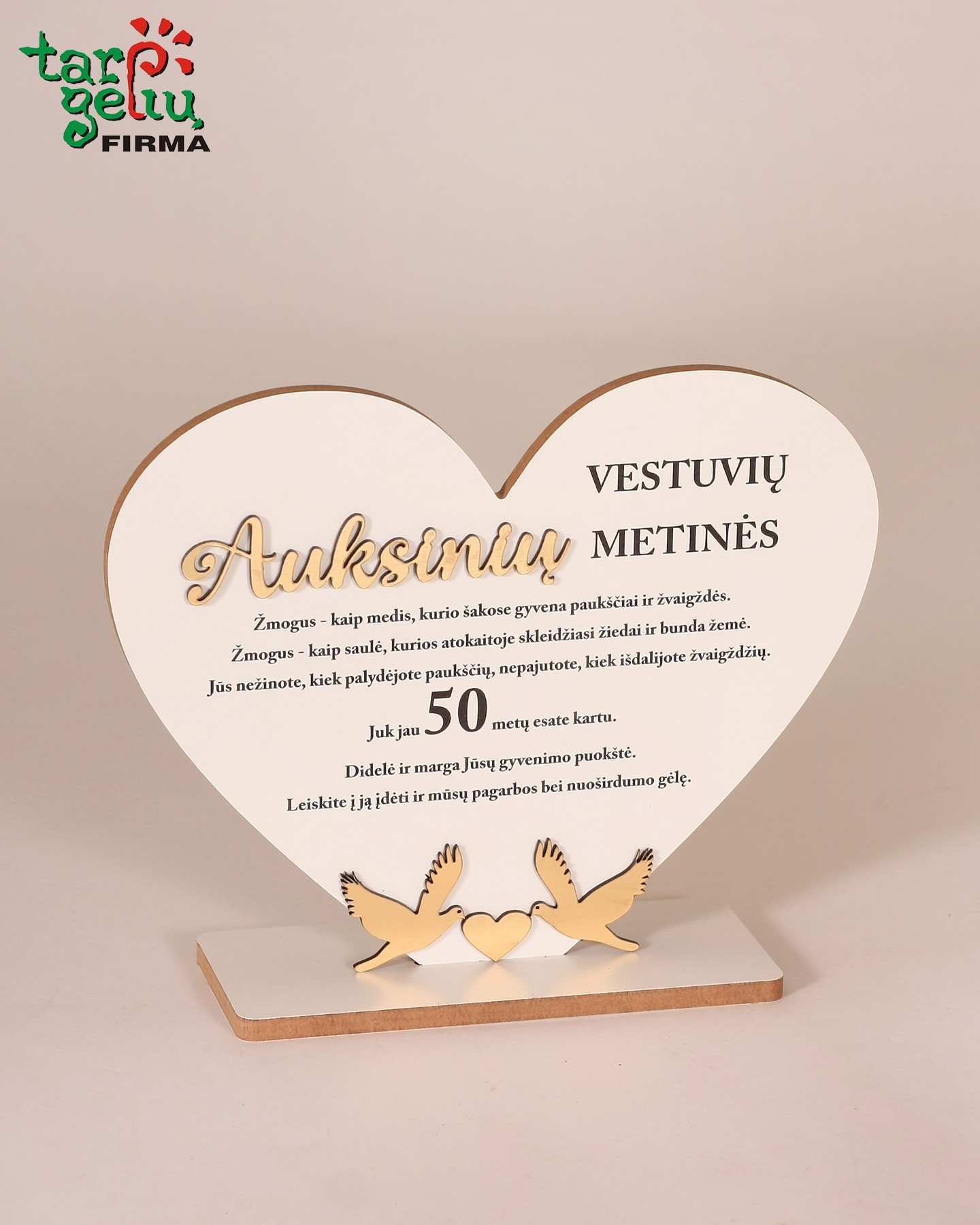 Kortelė ant butelio SU BOSO DIENA | Dovanos Boso dienai