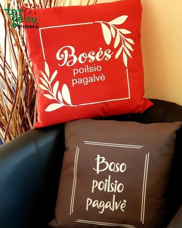 Bosės/Boso poilsio pagalvėlė | Dovanos