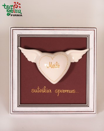Rėmelis "Meilė suteikia sparnus" | Dovanos
