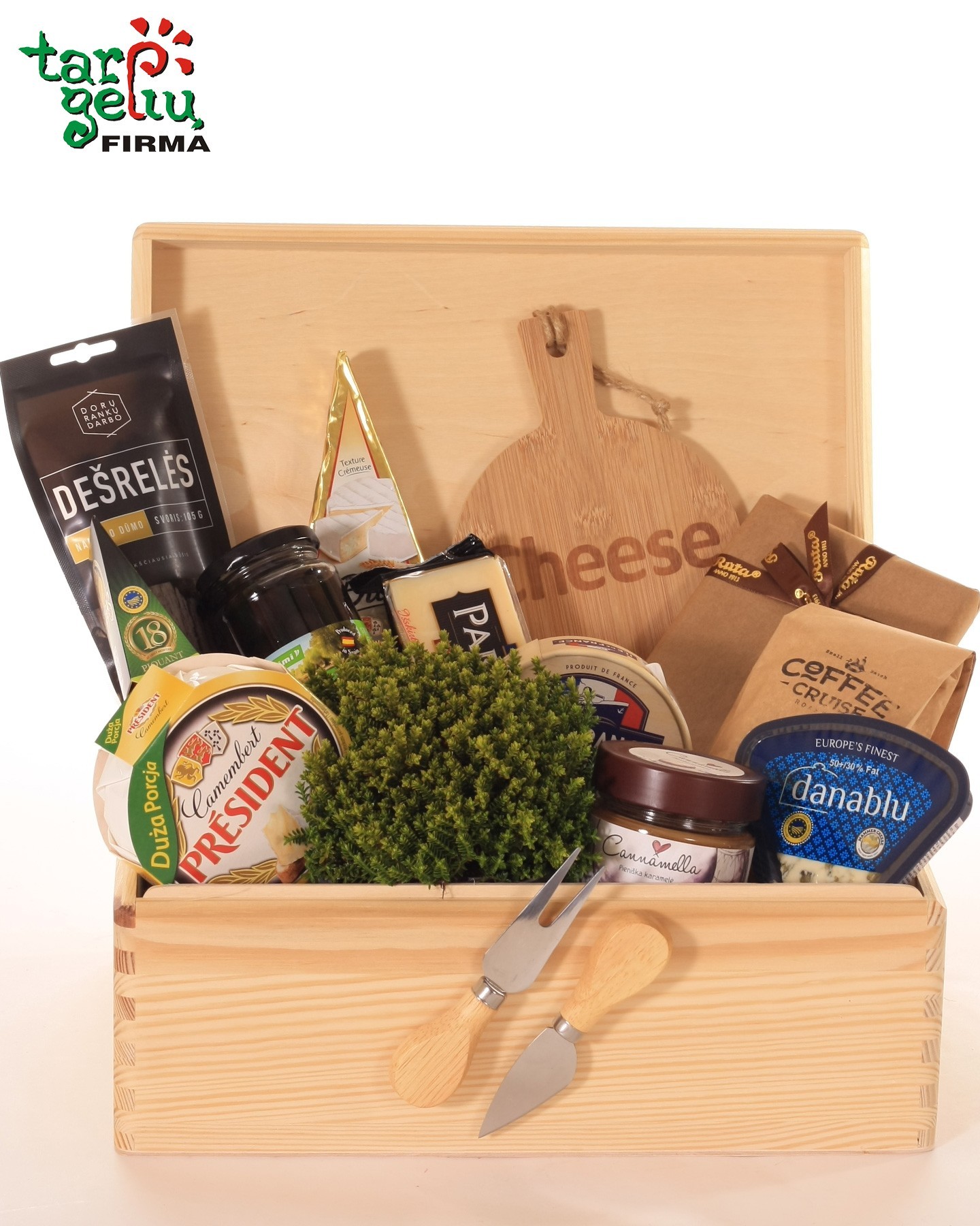 Gurmanų rinkinys "Gourmet Cheese" | Gurmaniškos dovanos