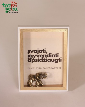 Rėmelis "Svajoti, įgyvedinti, apsidžiaugti" | Dovanos