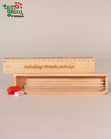 "Stebuklingi pirmoko pieštukai" | Dovanos