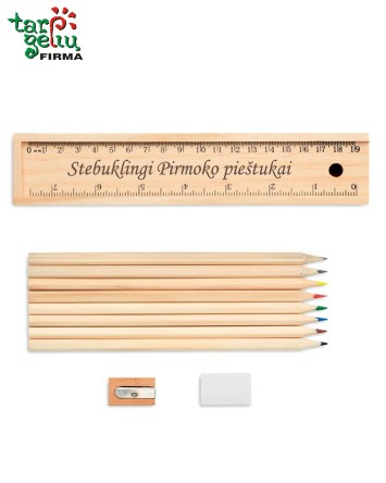 "Stebuklingi pirmoko pieštukai" | Dovanos