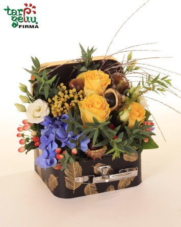 Gėlių dėžutė "Rudenėlis" | Gėlės