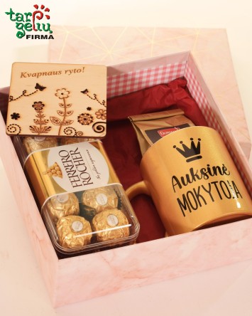 Personalizuotas tušinukas mokytojai | Dovanos