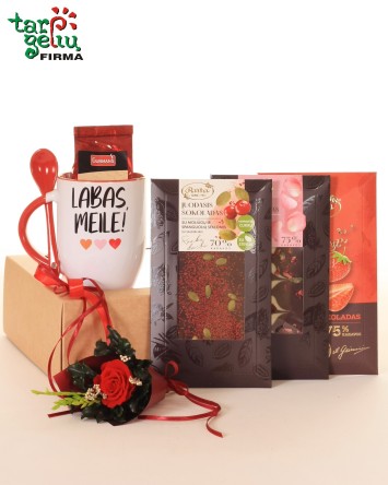 Rinkinys "Su Valentino diena!" | Valentino dienos dovanos