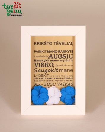 Rėmelis "Prašymas krikšto tėveliams"| Dovanos krikštynoms