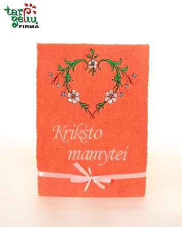 Rankšluostis krikšto mamytei | Originalios dovanos