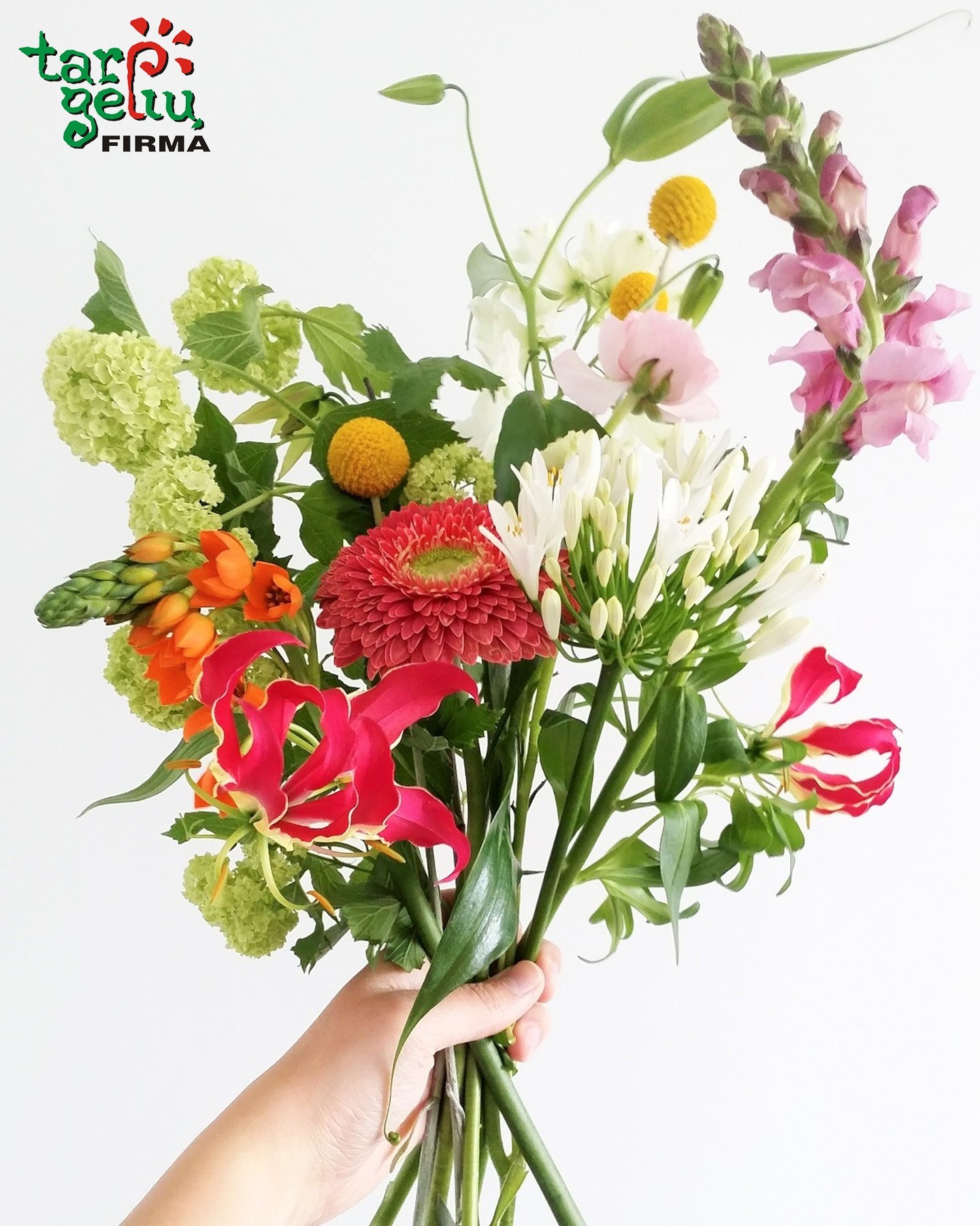 Puokštė floristo fantazija | Gėlių puokštės