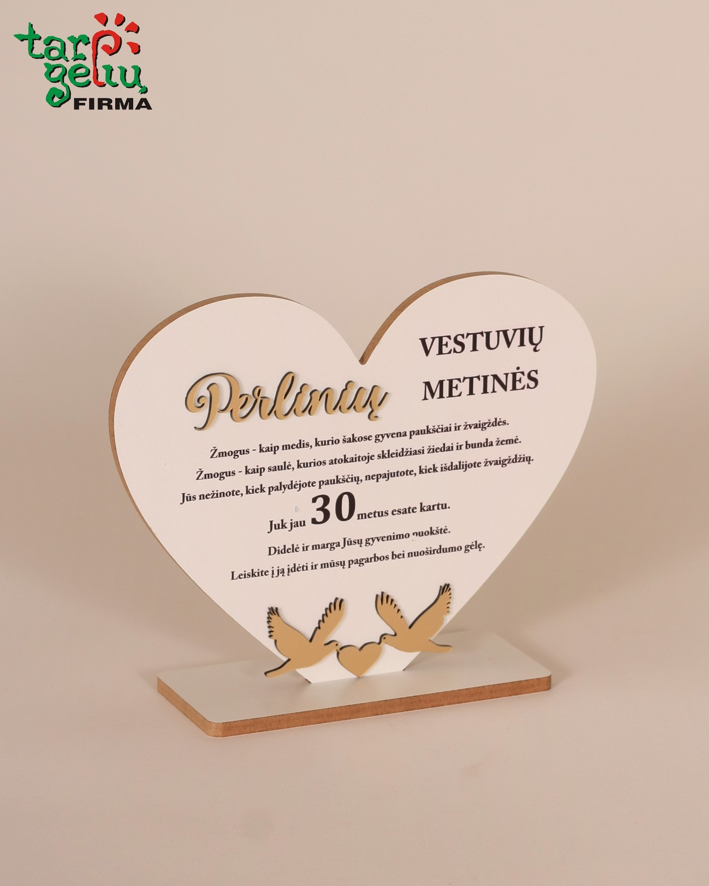 Kortelė ant butelio SU BOSO DIENA | Dovanos Boso dienai