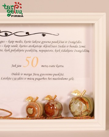 Kortelė ant butelio SU BOSO DIENA | Dovanos Boso dienai
