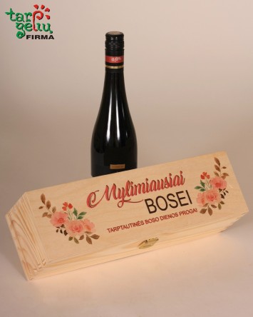 Vyno dėžė "Mylimiausiai Bosei" | Dovanos BOSO dienai