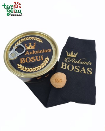 Konservuota dovana "Auksiniam bosui"  | Dovanos