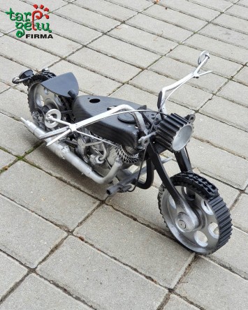 Rankų darbo suvenyrinis motociklas | Dovanos vyrams