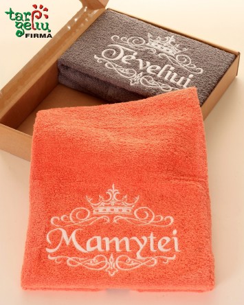 Rankšluosčių komplektas "Mamytei ir tėveliui" | Dovanos