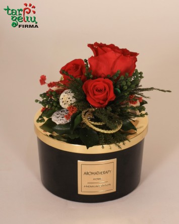 Kompozicija "Meilės aromatas" | Gėlės | Dovanos