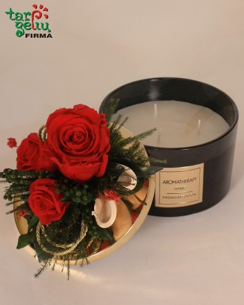 Kompozicija "Meilės aromatas" | Gėlės | Dovanos