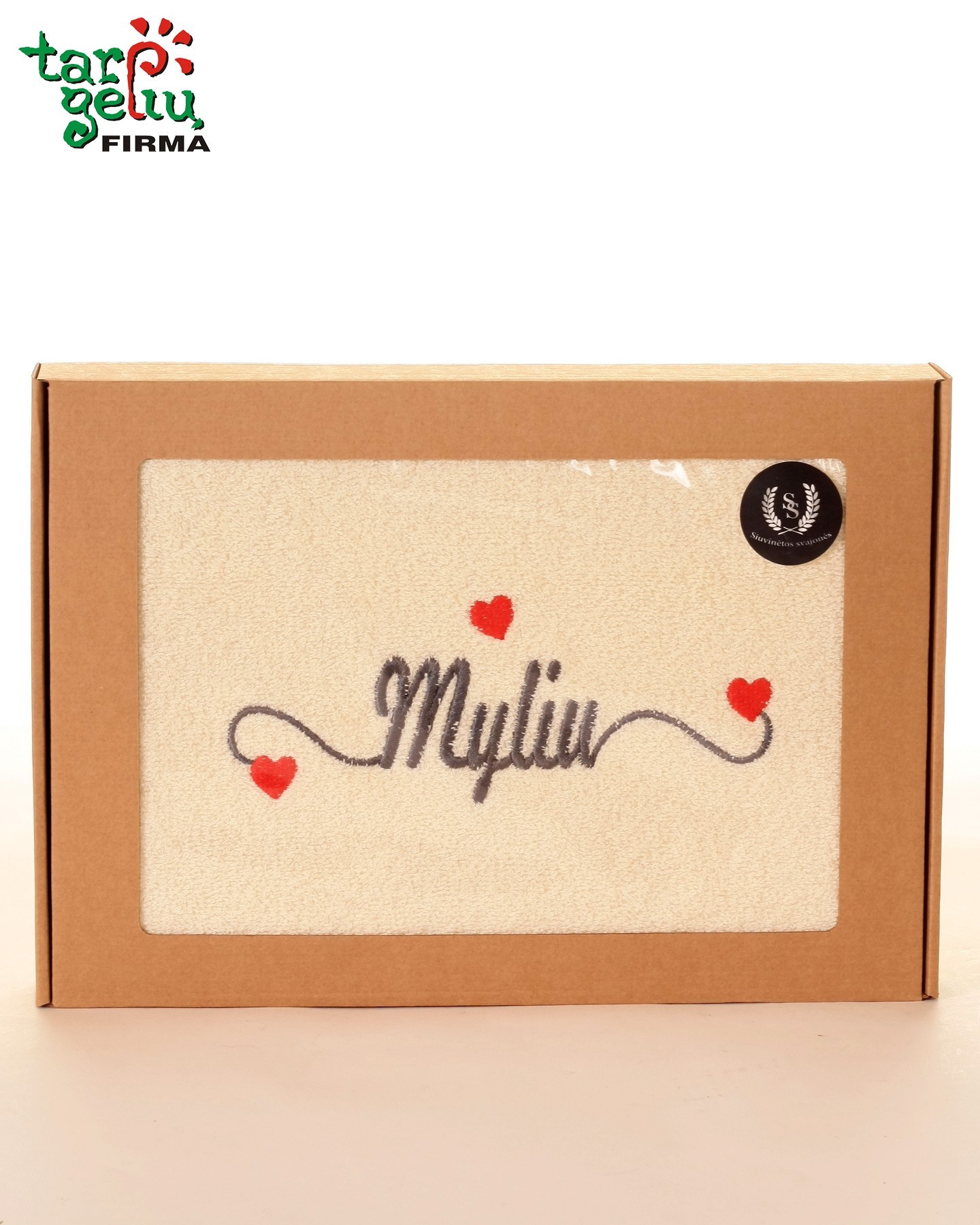 Rankšluostis "Myliu" | Meilės dovanos