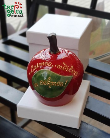 "Laimės, meilės ir sėkmės obuolys" | dovanos