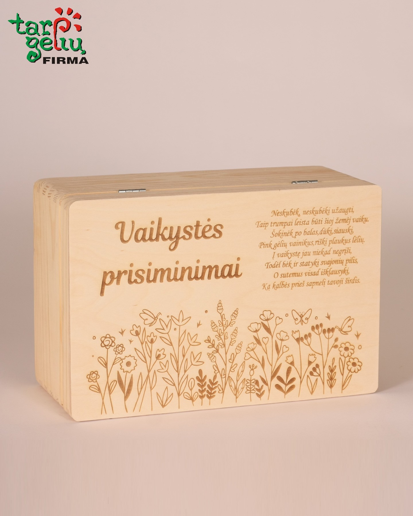 Krikštadėžė "Vaikystės prisiminimai" | Dovanos Krikštynoms