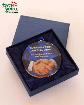 Medalis "Buvo gera dirbti kartu" | Dovanos 