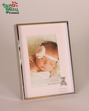 Rėmelis mergaitei "Meškiukas" | Krikštynų dovanos