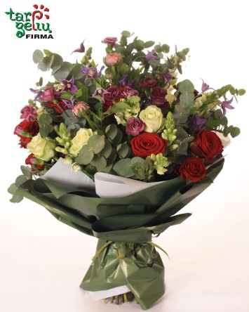 Solidi gėlių puokštė | Gėlės